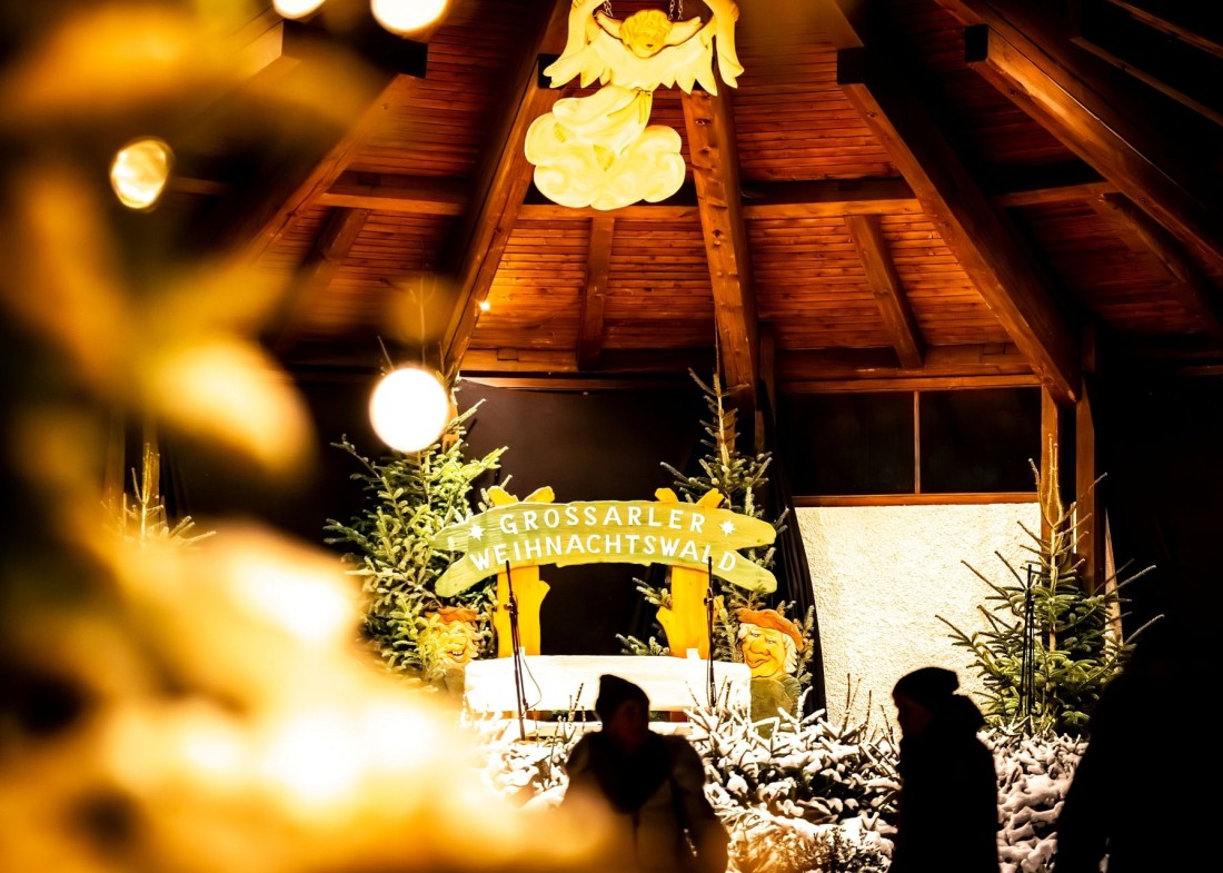 Stimmungsvoller Weihnachtswald beim Salzburger Bergadvent in Großarl © TVB Großarltal/Gipfelfieber
