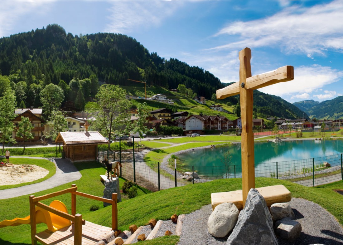 Großer Spielplatz Rucki Zucki´s Gaudi Alm in Großarl © Tourismusverband Großarltal