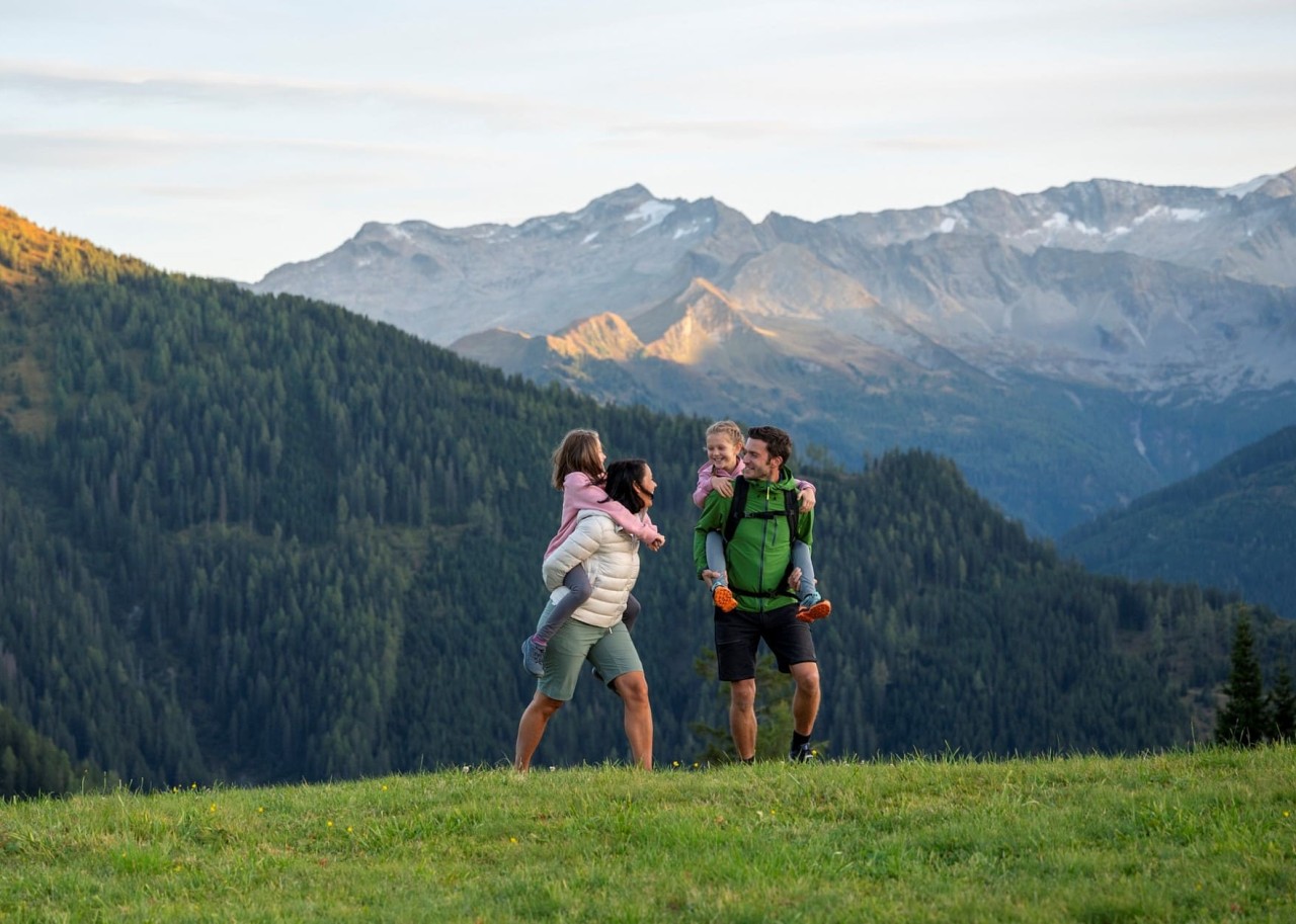 Wanderurlaub mit Familie und Kind © TVB Großarltal/Lorenz Masser