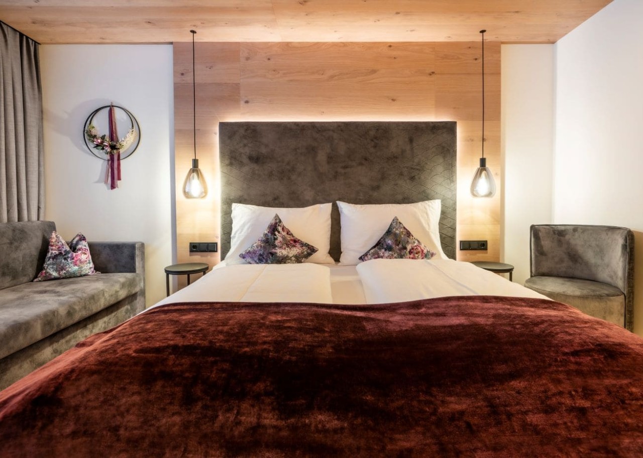 Gemütliches Doppelbett